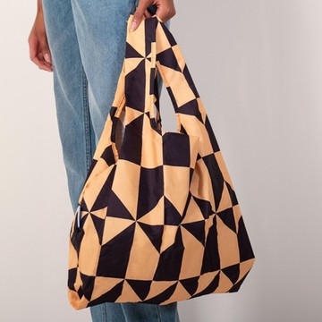 英國Kind Bag-環保收納購物袋-中-咖啡情人