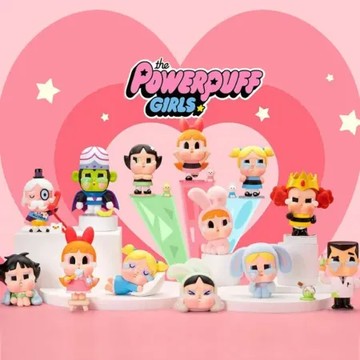 摩達客-POPMART 泡泡瑪特 CRYBABY 哭娃 X 飛天小女警 系列 盒玩 盲盒 盲抽 公仔 玩偶(隨機2盒入)