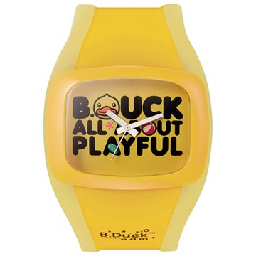 o.d.m. B. Duck系列黃色小鴨聯名腕錶-黃/46mm