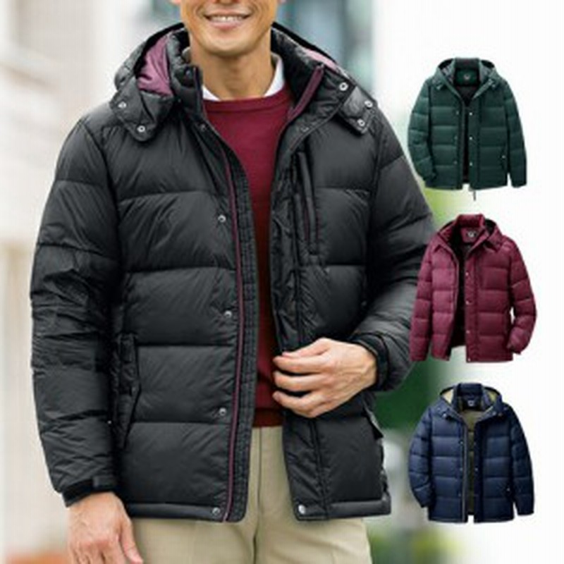 高品質 丸八ダウンジャケット 丸八真綿 5ポケット 紳士 ダウン コート ジャケット 撥水 メンズ ブラック レッド ネイビー 黒 赤 紺 冬 通販 Lineポイント最大1 0 Get Lineショッピング