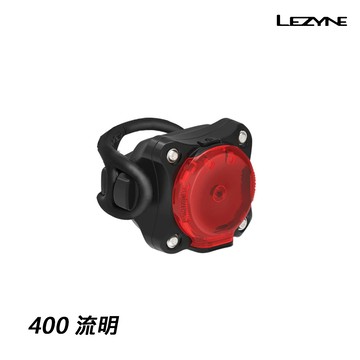 LEZYNE 後燈 ZECTO DRIVE MAX 400+ REAR 黑
