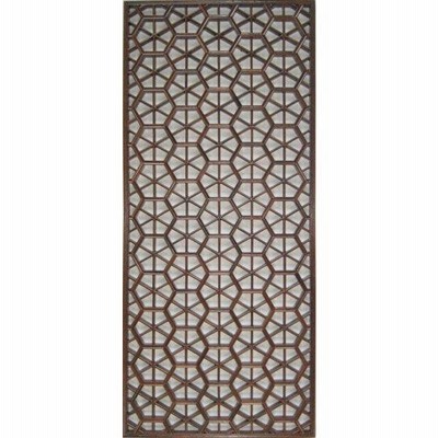 中国格子 透かし建具 塗装仕上 YN03-K 450×1050 | LINEブランド