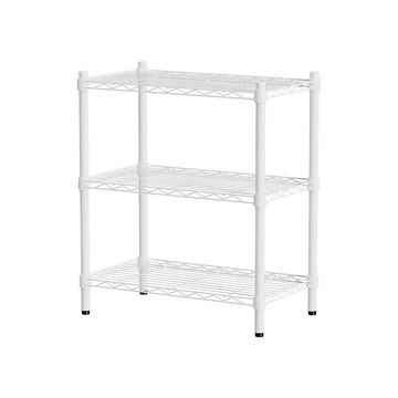 【dayneeds】輕型 60x45x75公分三層烤白波浪架