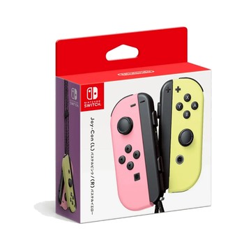 【電玩批發商】NS Switch 原廠 JoyCon 左右手把 控制器 Joy-Con 握把 粉紅 粉黃
