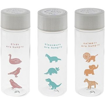 恐龍/鳥/動物印花透明水瓶165ml(不含BPA)(1入)(款式隨機出貨)