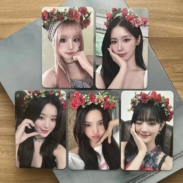 *韓國代購正版*正版包郵最新Gidle女娃ms15特典小卡花環宋雨琦 葉舒華米妮趙美延