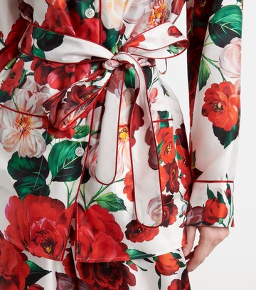 Dolce & Gabbana Floral silk satin shirt