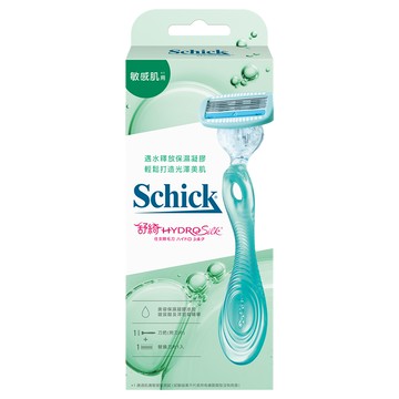 Schick 舒適牌 舒綺仕女除毛刀，含玻尿酸、洋甘菊精華，呵護敏感肌  1組  1盒