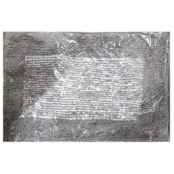 60 x 40cm 淺灰色 浴室吸水防滑地墊  1個