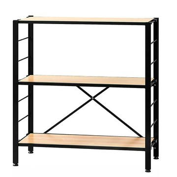 [COSCO代購6] 促銷到2月28號 D155135-B IRIS OHYAMA 萬能摺疊層架 3層 #KRSR-3 原木色