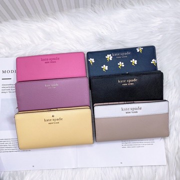 美國代購 台灣現貨 Kate spade 兩折中夾 薄中夾【送禮精選★APP下單點數4倍送】