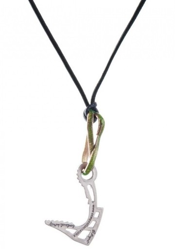 【特價活動】SAC義大利手工飾品 N57 琺瑯釉青銅項鍊 冰鉤 綠-金色 N57OG 台北山水