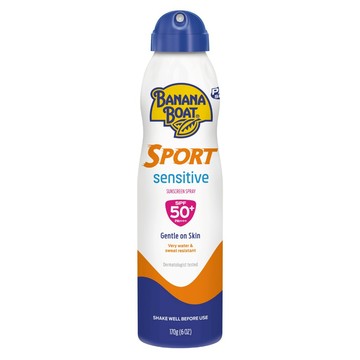 BANANA BOAT 香蕉船 運動防曬噴霧 SPF50+ PA++++  170g  1瓶