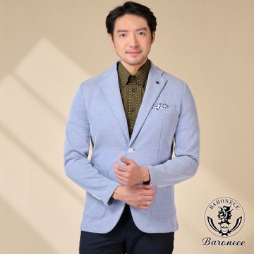 BARONECE 精緻細膩休閒獵裝_藍(150206-09)