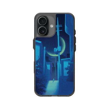 iPhone 17 Clear (相機按鈕) 酷墨灰 - Denise Rashidi (Surudenise) - Lofi Moon