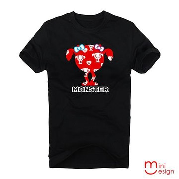 Minidesign-四眼怪潮流設計短T 五色