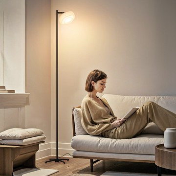 【含稅/免運】 網紅落地燈客廳高級感拍照直播氛圍燈臥室床頭燈中山燈具廠家