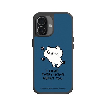 iPhone 17 SolidX 黑 - 爽爽貓 Song Song Meow by SECOND - I Love everything about you (kiss版)