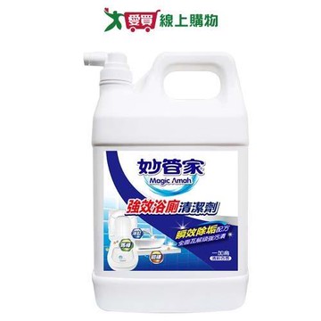 妙管家強效浴廁清潔劑加侖桶4000G【愛買】