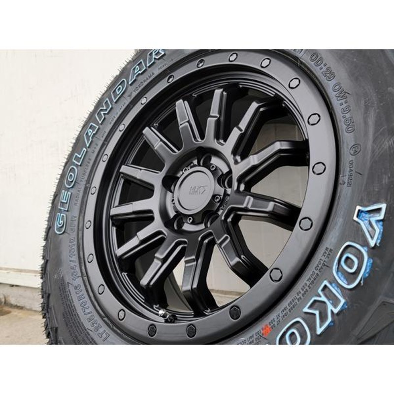 新品 16インチ タイヤホイールセット ヨコハマ ジオランダー X-AT G016 235/70R16 HLK ロックフォース デリカ D5 RAV4  アルファード DELICA D:5 デリカD5 | LINEショッピング