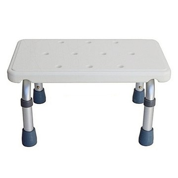 橙護多用防滑升降安全踏凳 浴室馬桶洗手台3效輔助型 3段高度可調 A032  白色  40.5 x 22 x 21~26cm