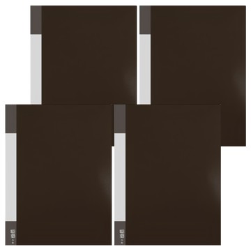 DaTaBanK 三田文具 A4 標準型 小2孔夾資料夾 型號637-49 尺寸32*26.2*2.5cm 材質: 聚丙烯(P.P.)、鐵  黑色  4本