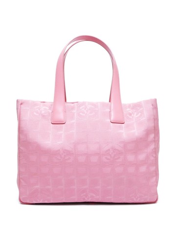 CHANEL Pre-Owned - 2005-2006 Travel line tote bag - women - Nylon - One Size - Pink
