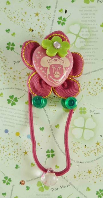 【震撼精品百貨】Micky Mouse 米奇/米妮  造型髮束-花米妮 震撼日式精品百貨