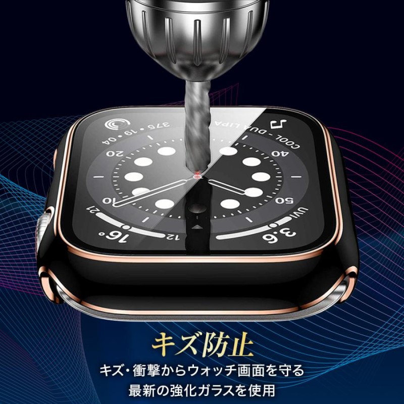 アップルウォッチカバー 防水 キラキラ 高級 ケース apple watch 40mm