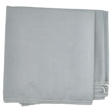 Blue Cat 藍貓 台灣製造素色天絲纖維枕套  灰藍色  4個  75cm