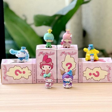E哥❤現貨潮玩實心庫洛米美樂蒂玉桂狗三麗鷗夢幻系列手辦盲盒動漫擺件預售
