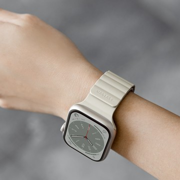 【MAGEASY】Skin親膚磁吸矽膠防水錶帶-Apple Watch(生日送禮首選)S11、SE3、 Ultra3適配