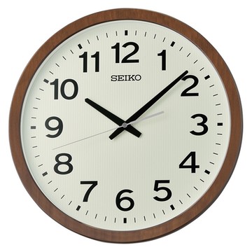 SEIKO 精工 全面夜光 滑動式秒針靜音掛鐘 QXA799B_SK045