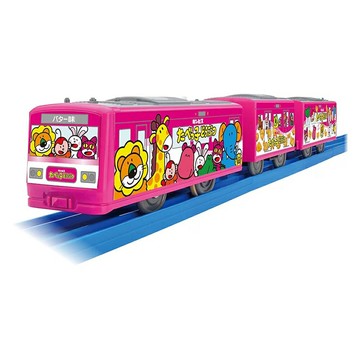 《TAKARA TOMY》PLARAIL鐵道王國 ES Tabekko動物粉紅列車 東喬精品百貨