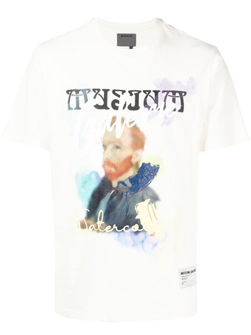 Musium Div. - graphic-print logo T-shirt - men - Cotton - M - White