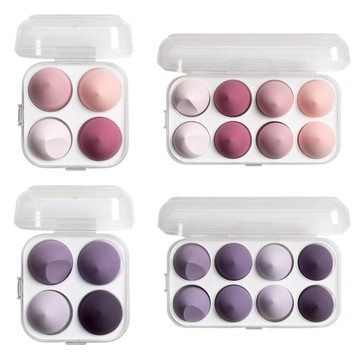 MEKO 親膚雞蛋盒美妝蛋 (3/4入) /乾濕兩用/泡水變大【官方旗艦館】