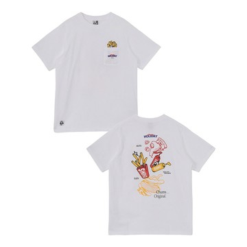 CHUMS Anti-Bug Fast Food Pocket T-Shirt 男 防蟲短袖上衣 白色 CH012715W001