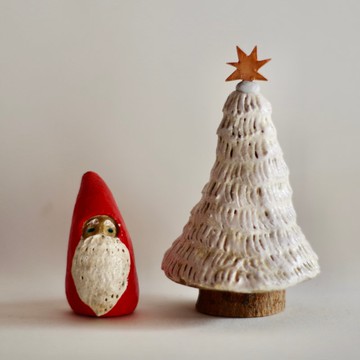 聖誕樹和聖誕老人