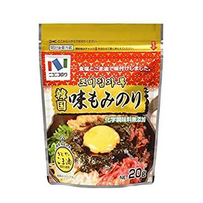 ニコニコのり 韓国味もみのり 20g ×10袋