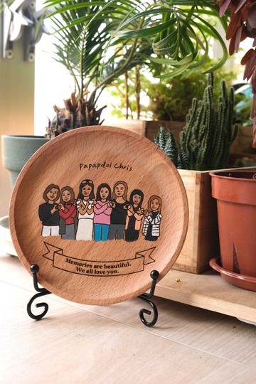 客製化物語小木碟-好朋友訂製版(同款多隻有特別折扣)