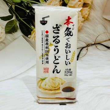 日本 田中 本氣 烏龍麵 320g 使用國產原料製作｜全店$299 全家取貨免運｜領券9折｜APP下單最高再賺22%點數⚡