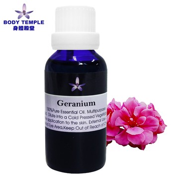 BODY TEMPLE 100%天竺葵(Geranium)芳療精油30ml