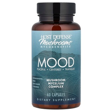 Host Defense, Mushrooms™ Mycobenefits，情緒，60 粒膠囊