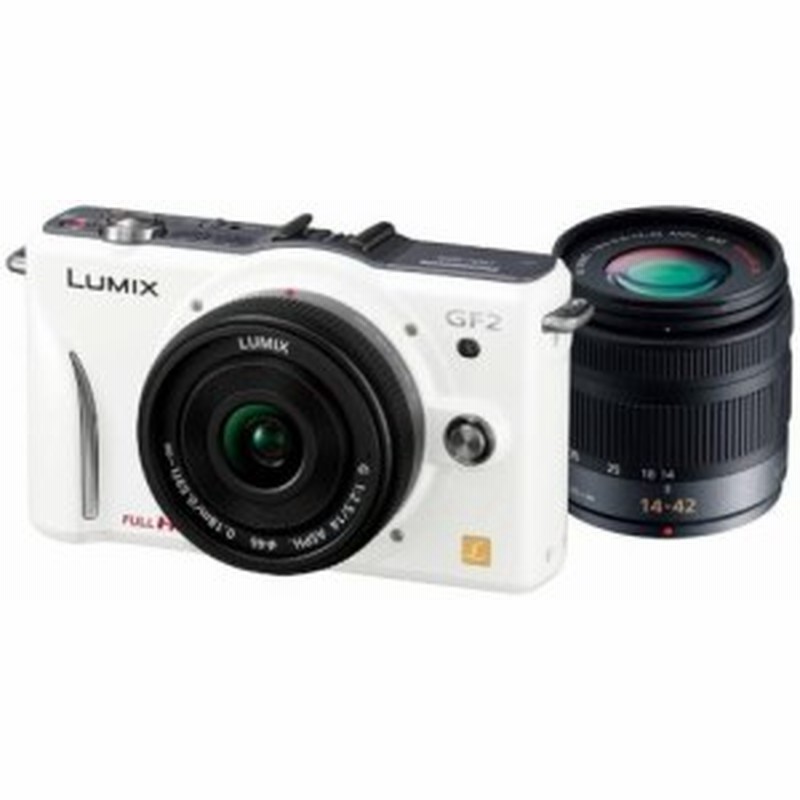 パナソニック ミラーレス Panasonic LUMIX DMC-GF2 ダブルレンズキット 