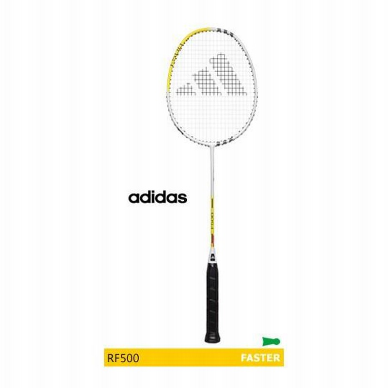 adidas バドミントン ラケット 単品 1本 アディダス ガット