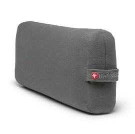 Manduka enlight™ Rectangular Bolster 瑜珈枕 Thunder 鐵灰色