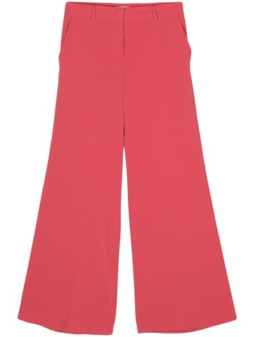 Alberto Biani - pressed-crease palazzo pants - women - Acetate/Polyester/Polyester/Triacetate - 46 - Pink