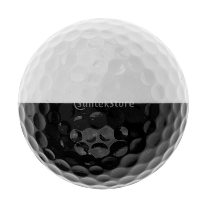 柔らかい ゴルフボール 42 6mm ゴルフトレーニング 初心者適用 ホワイト ブラック 個性的 練習ボール 通販 Lineポイント最大0 5 Get Lineショッピング