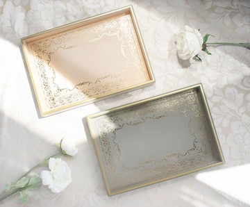 【Sky Garden玻璃】茶盤│收納盤│托盤│點心盤│香氛收納盤