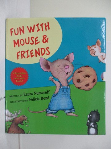 【書寶二手書T2／原文小說_TV5】Fun with Mouse and Friends_6本合售_如果你給老鼠吃餅乾_勞拉·努默洛夫，費莉西亞·邦德